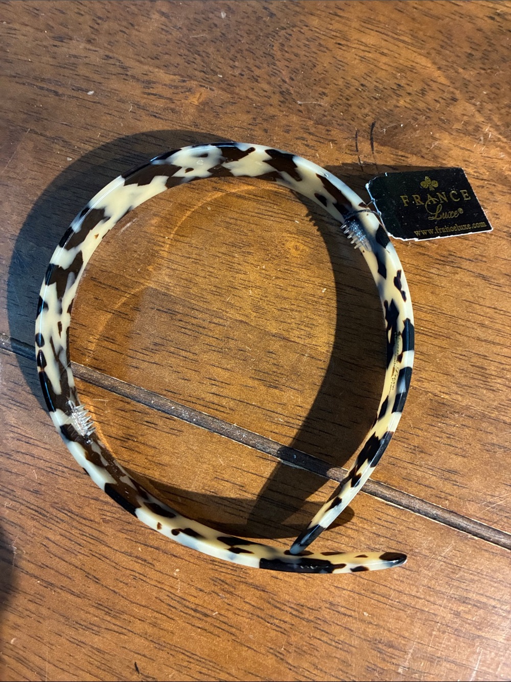 Classic Feminine France Luxe /Ivory Tortoise Headband 💋